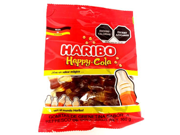 Haribo Gomitas Happy Cola 160g