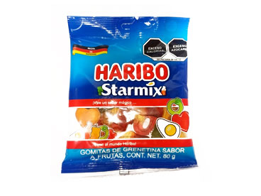 Haribo Gomitas Starmix 80g