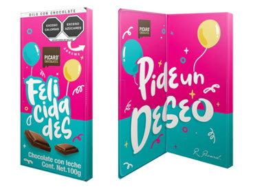 PICARD Chocolate con leche Deseo 100g