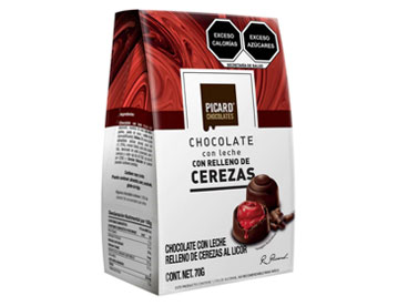 PICARD Pirámide Cerezas al Licor 70g