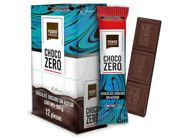 PICARD Display Chocozero Amargo 12 pza/22g
