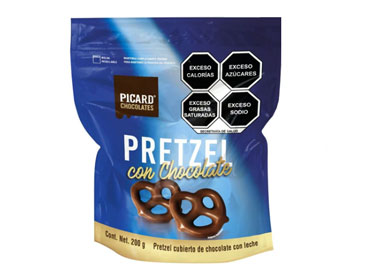 PICARD Bolsa Pretzel Cubierto con Chocolate 200g