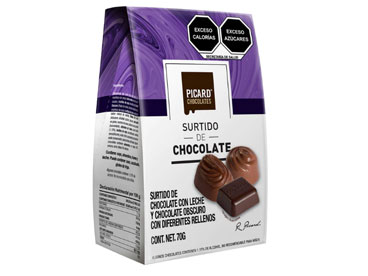 PICARD Pirámide Chocolate Surtido 70g