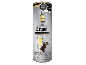 PICARD Tubo Chocolate Amargo con 
Licor de Tequila 180g