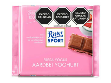 RITTER SPORT Choco/Leche de Fresa cON Yogurth 100g