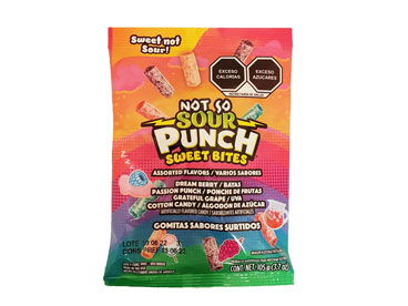 Not So SOUR PUNCH Sweet Bites 105g