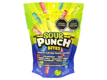 SOUR PUNCH Bites Surtidos 255g